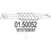 BMW 18107508097 Middle Silencer